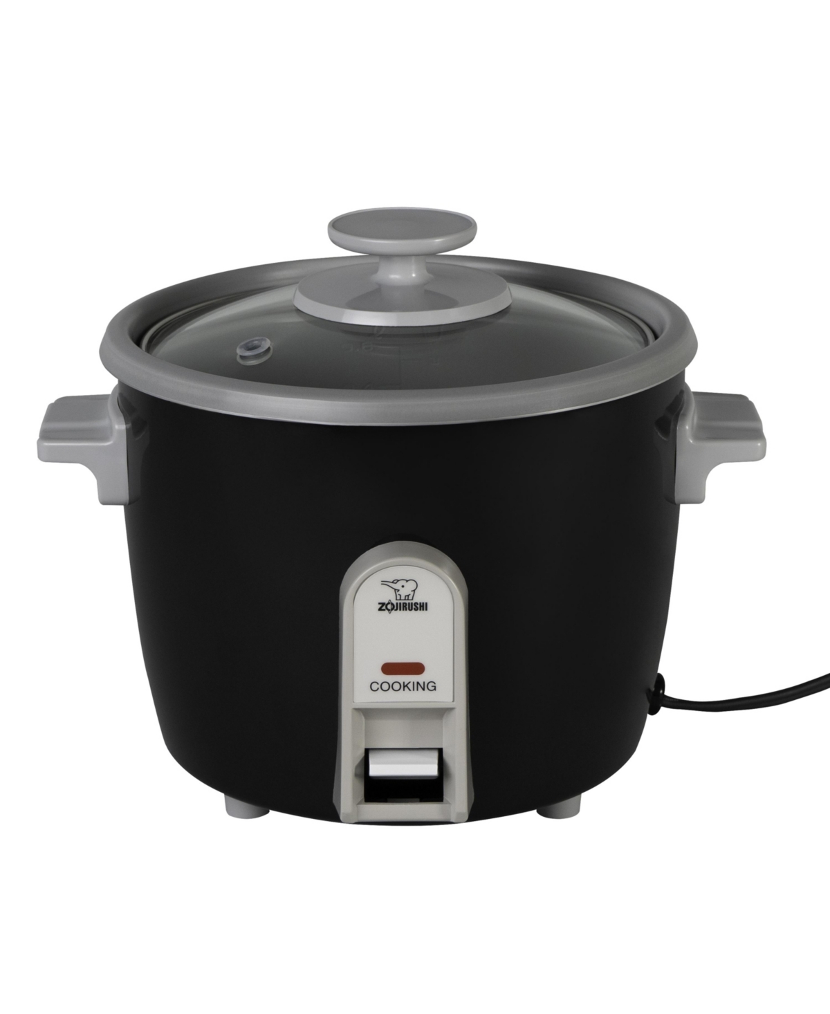 Zojirushi 3 Cups Rice Cooker And Steamer In Black