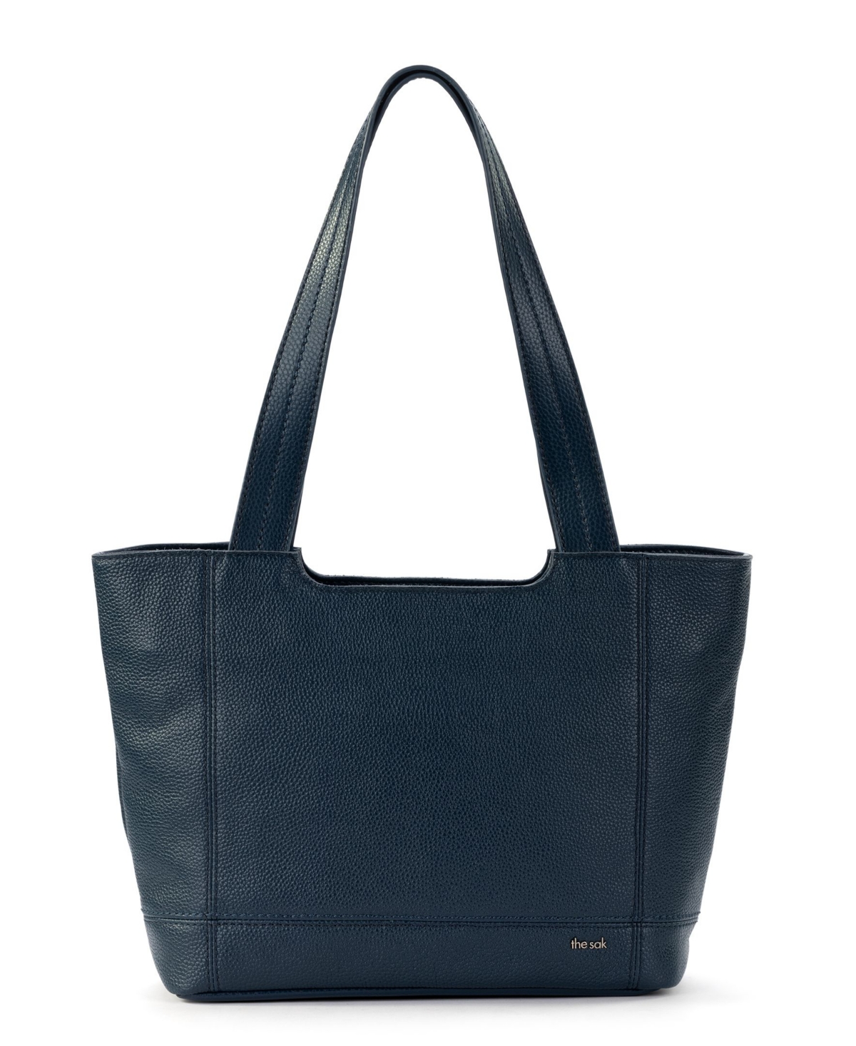 De Young Leather Tote - Maritime