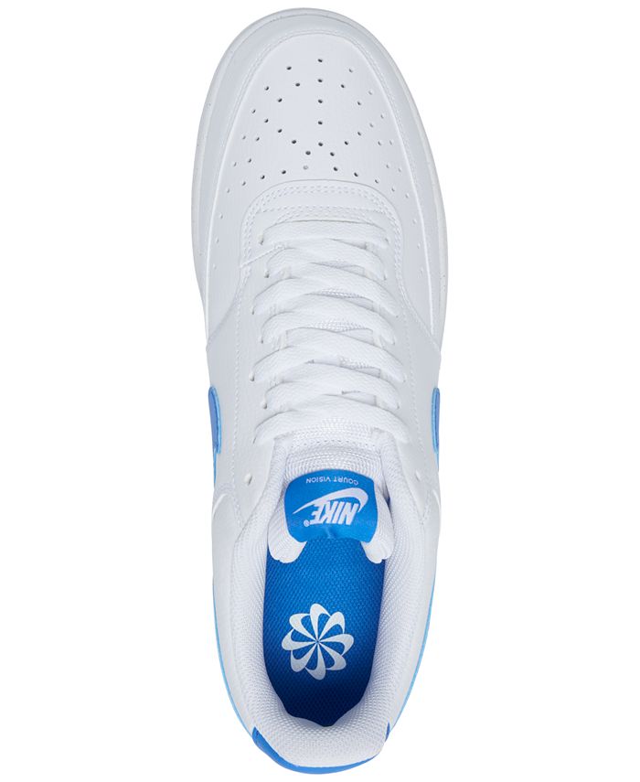 Nike Men #39 s Court Vision Low Next Nature Casual Sneakers from Finish
