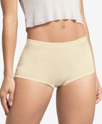 3-Pack Comfy Boyshort Panties in Stretch Cotton 12634X3