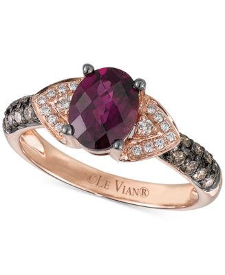 Le Vian® Raspberry Rhodolite (1-1/3 ct. t.w.) & Diamond (1/3 ct. t.w ...