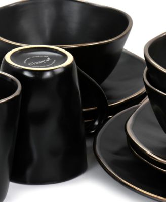 Emilio 16 Pc. Dinnerware Set, Service for 4