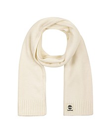 Women's Solid Ribbed Scarf