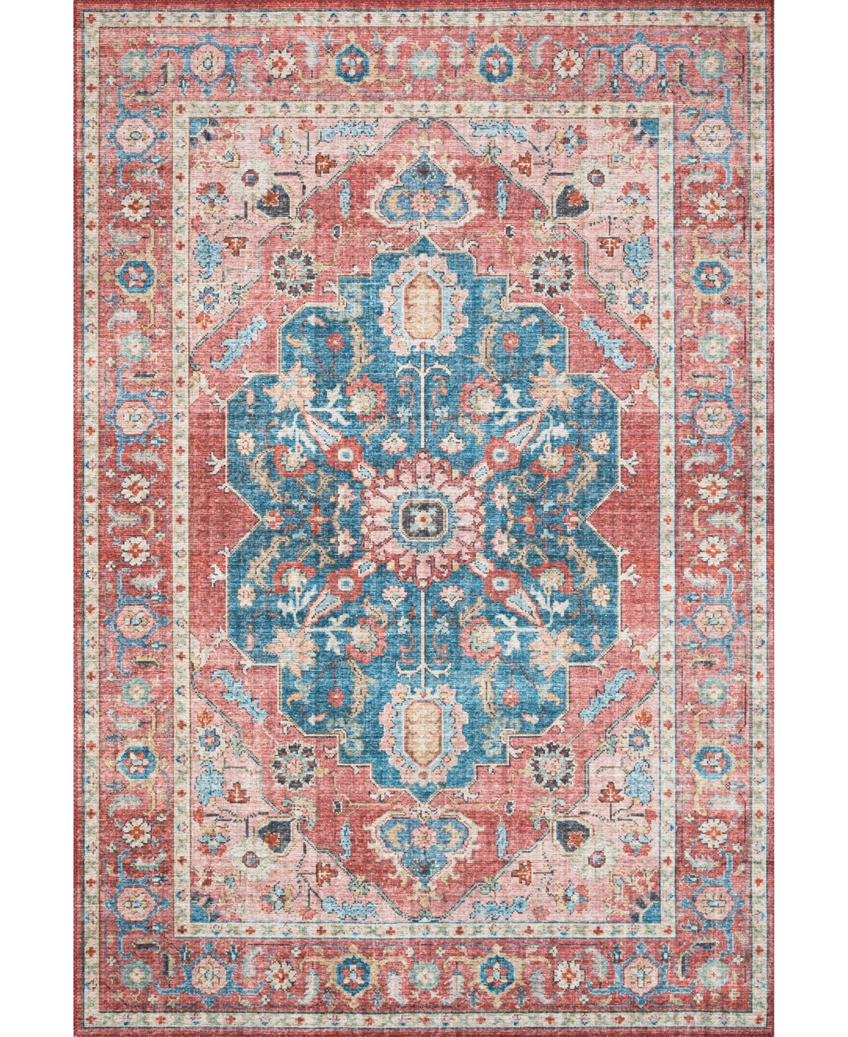 Loloi Ii Skye Sky-05 6' x 9' Area Rug - Brick