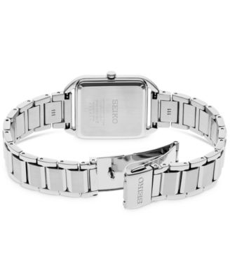 【SEIKO】Essentials Stainless Steel Bracelet Ladies Watch Seiko Women's Essentials Stainless Steel Bracelet Watch 22mm