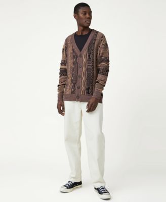 COTTON ON Men's Vintage-Inspired Knit Cardigan Sweater - Macy's