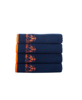 Contrast Frame Bath Towels