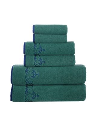 Contrast Frame Bath Towels