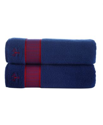 Fancy Border Bath Towels