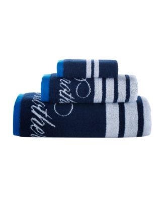 Nautical Blanket Stripe Bath Towels