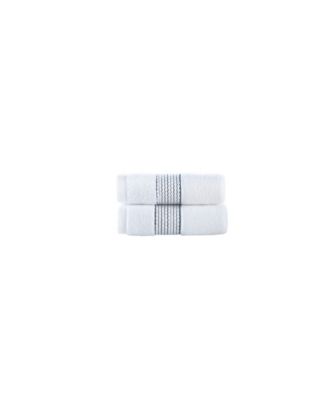 Rope Stripe Border Bath Towels