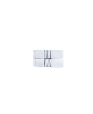 Rope Stripe Border Bath Towels