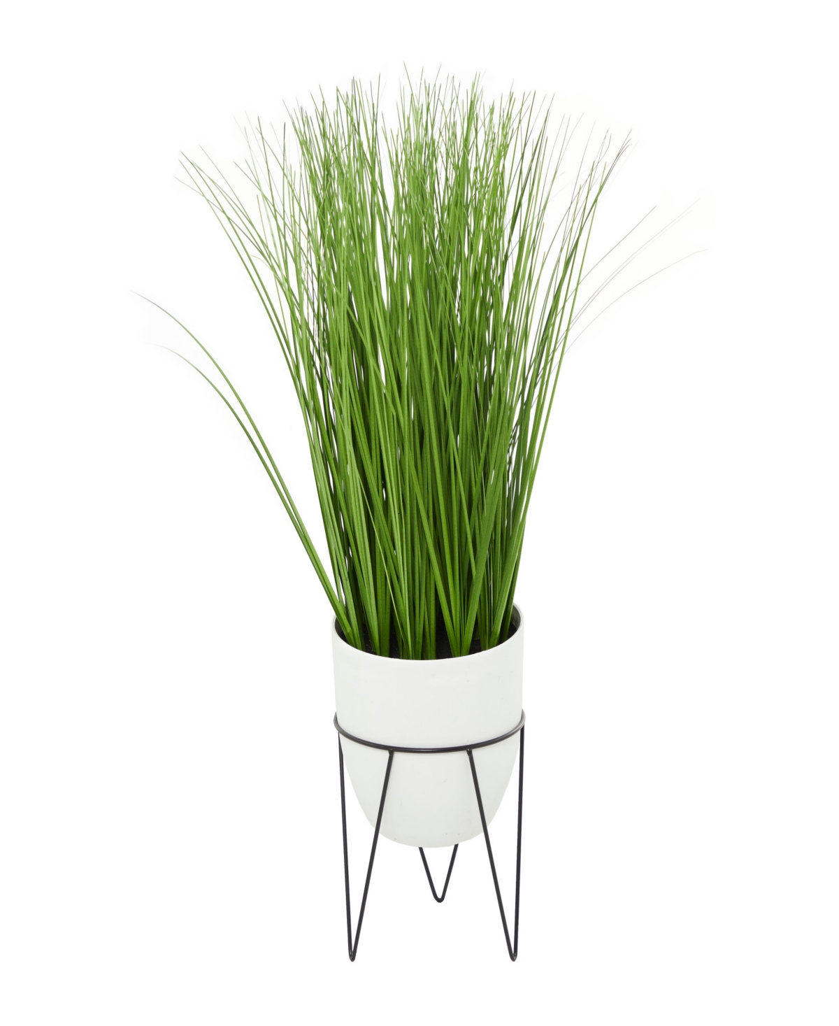 Contemporary Tall Wheatgrass Artificial Plant, 25" - White