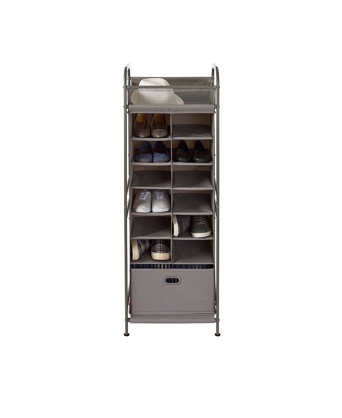 Neatfreak Vertical 12Cubby Shoe Storage Organizer Macy's