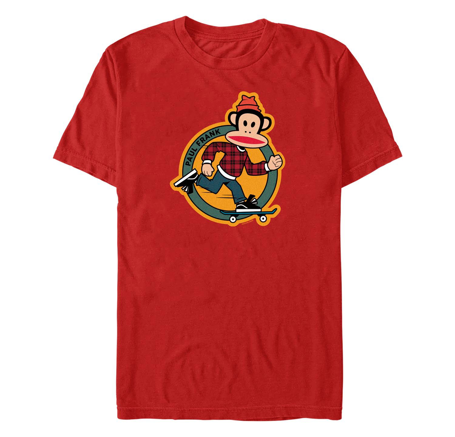 Men's Paul Frank Skateboard Julius Short Sleeve T-shirt