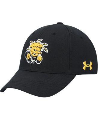 Men's Under Armour Black Wichita State Shockers Classic Adjustable Hat ...
