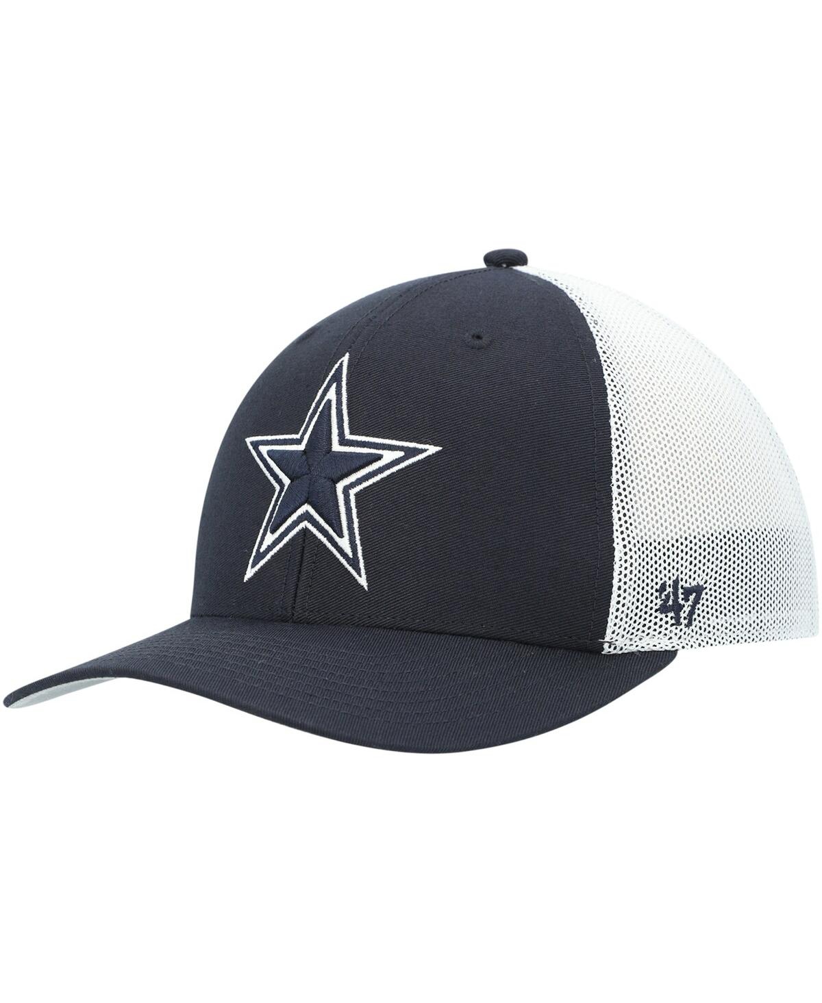 Men's '47 White Dallas Cowboys Trophy Flex Hat - White