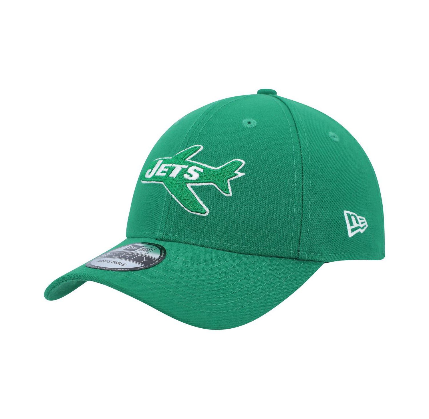 Men's Kelly Green New York Jets Plane The League 9FORTY Adjustable Hat