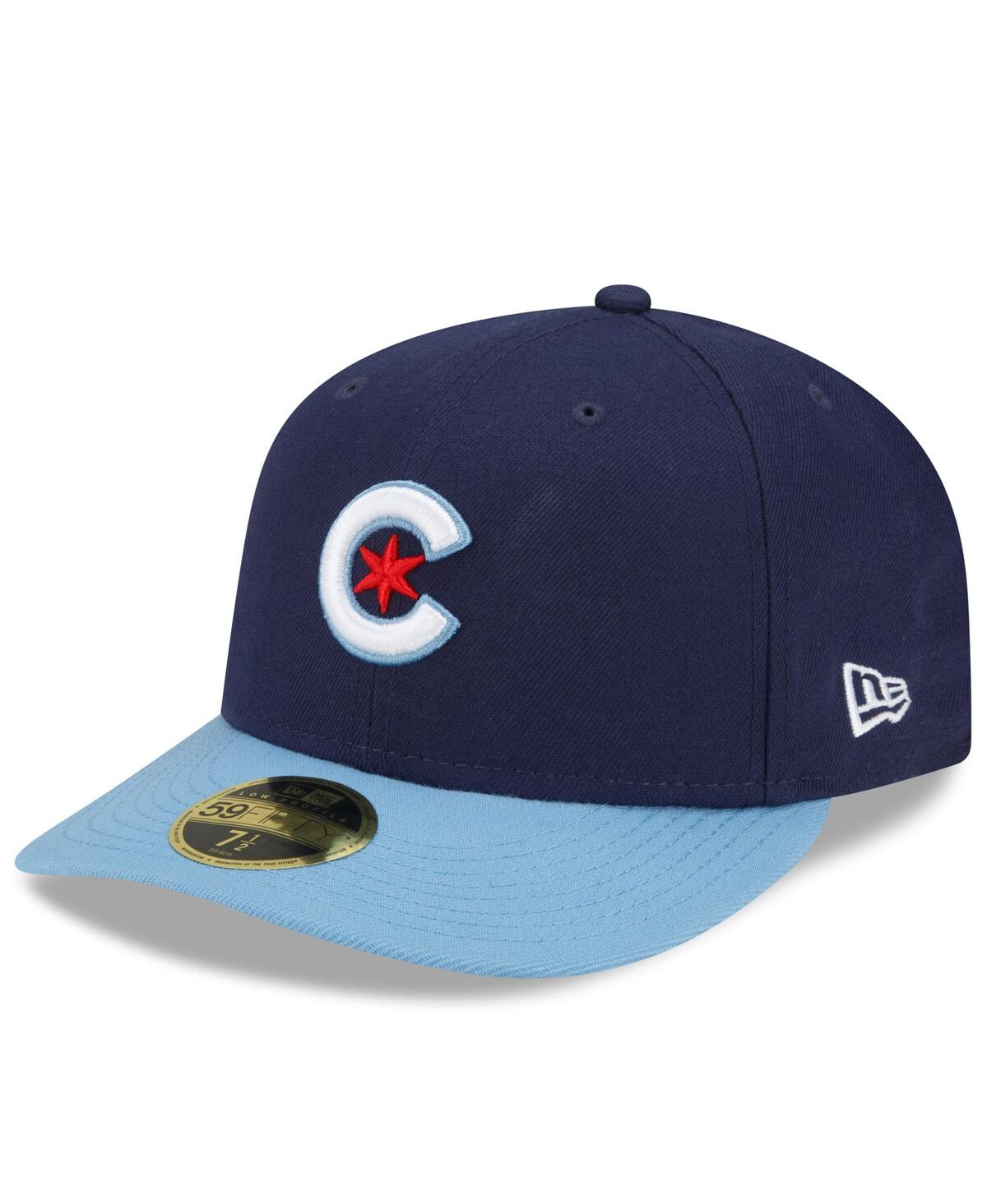 New Era Royal Chicago Cubs City Connect Low Profile 59fifty Fitted Hat In Royal