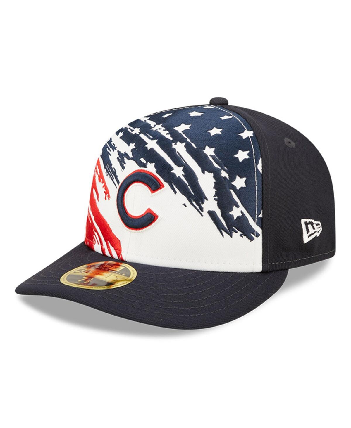 Men's New EraChicago Cubs 2022 4th of July Low Profile 59FIFTY Fitted Hat - Navy
