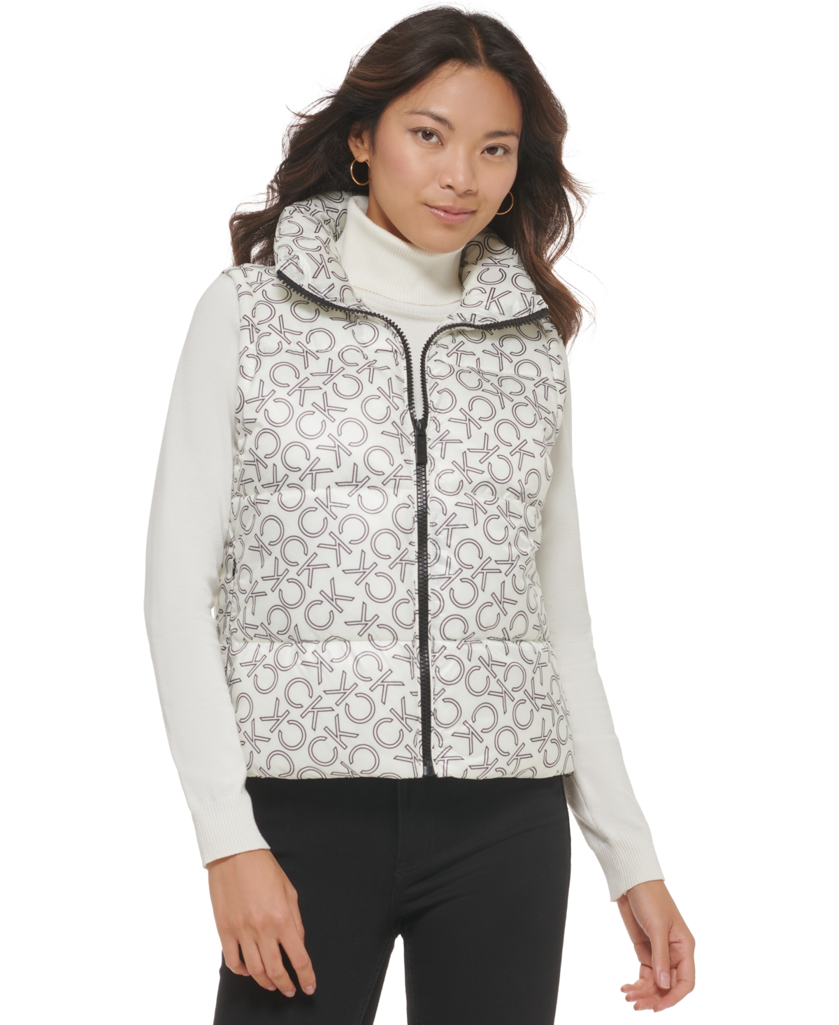Calvin Klein Women's Logo Puffer Vest