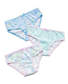 Toddler Girls Graphic Underwear, Pack of 3