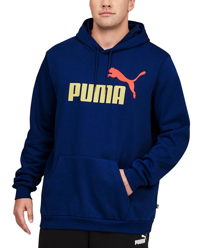 Puma Men's Essential Cat Logo Adjustable Drawstring Hoodie - Macy's