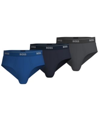 Hugo Boss - Men's 3-Pk. Classic Assorted Color Solid Briefs