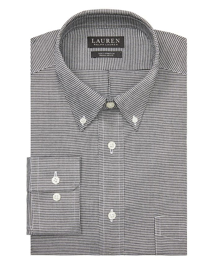 Lauren Ralph Lauren Men's Ultra Flex Stretch Untucked Regular Fit Dress