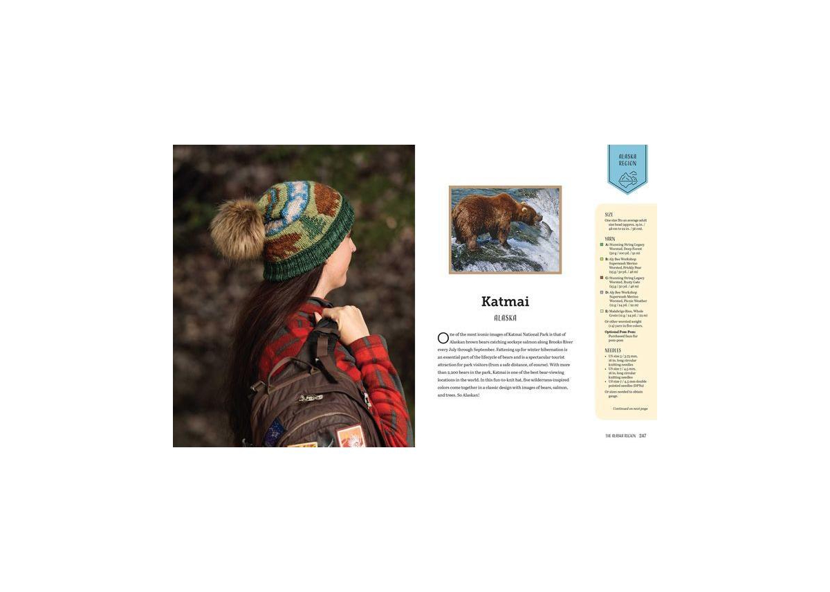 Knitting the National Parks: 63 Easy-to-Follow Designs for Beautiful Beanies Inspired by the Us National Parks (Knitting Books and Patterns; Knitting