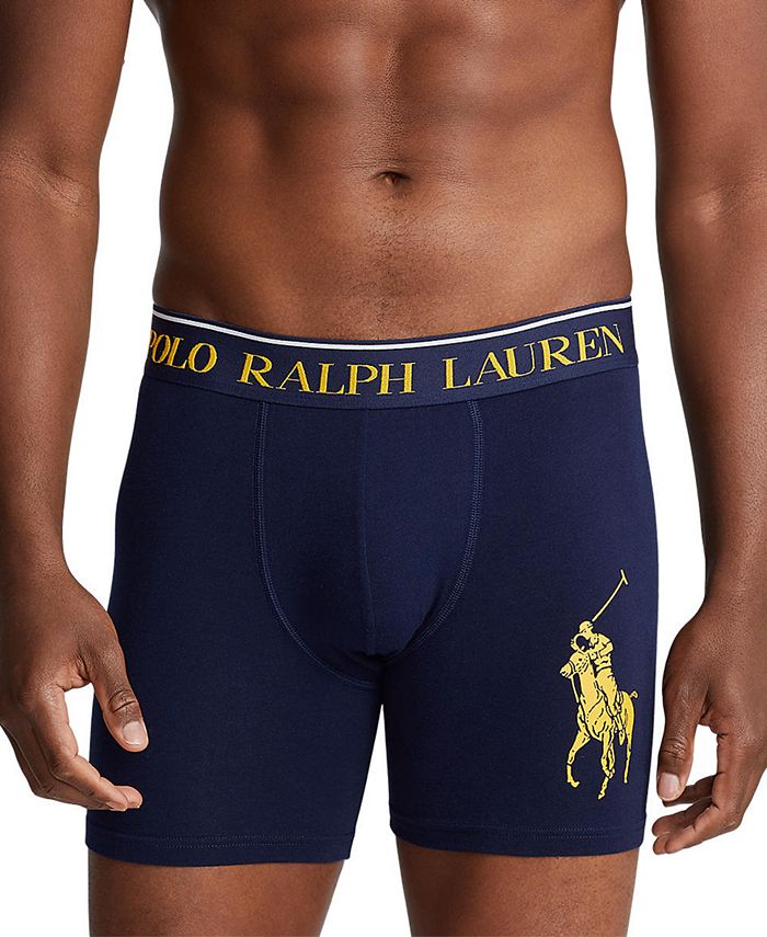 Polo Ralph Lauren Men's 3+1 Bonus Pack Boxer Briefs - Macy's