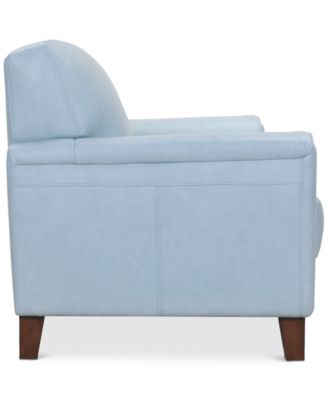 CLOSEOUT! Ashlinn 81" Tufted Pastel Leather Sofa