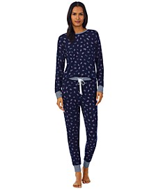 Ralph Lauren Long Sleeve and Pants Pajama Set 