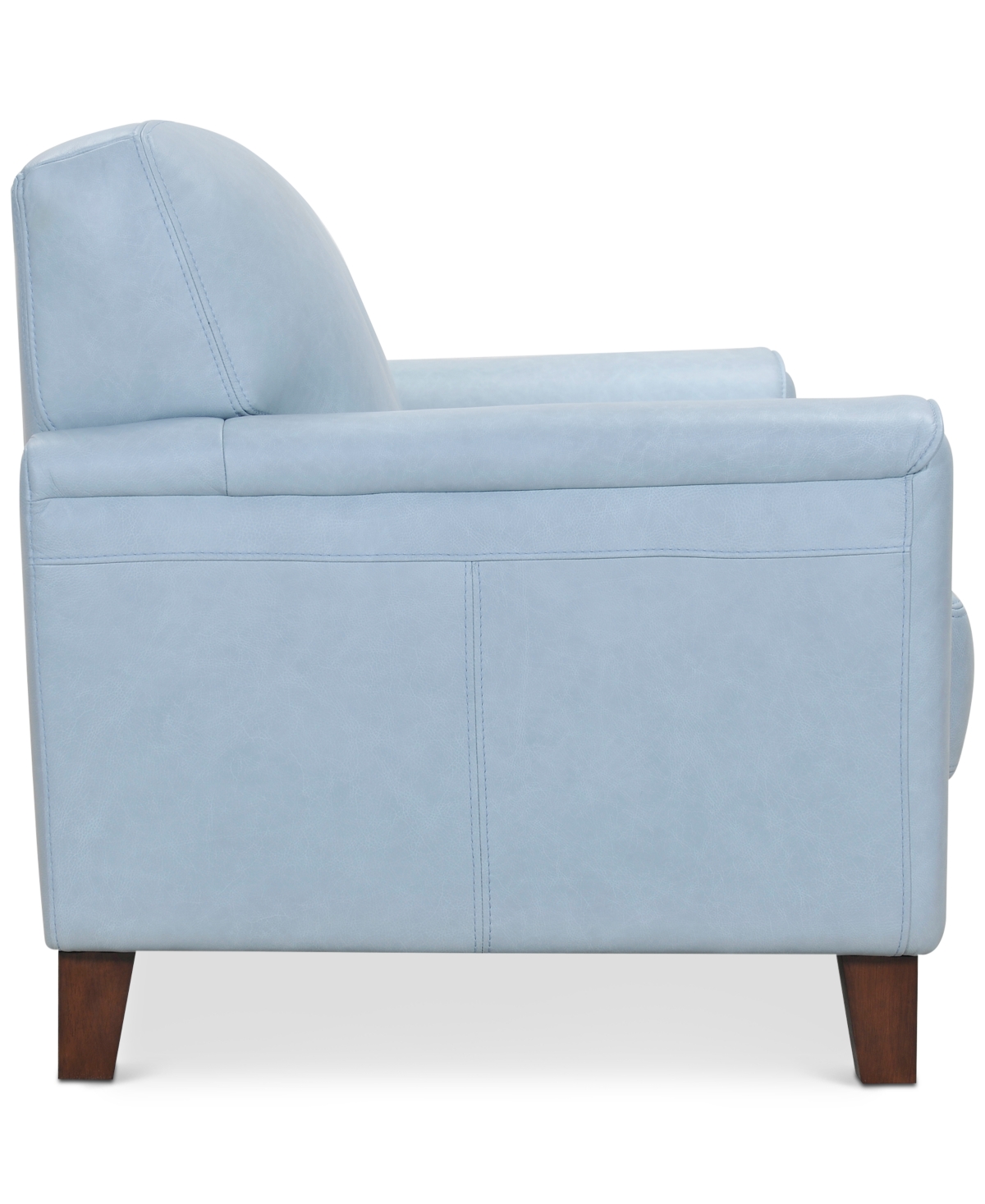 Ashlinn Tufted Pastel Leather Loveseat, Created for Macy's