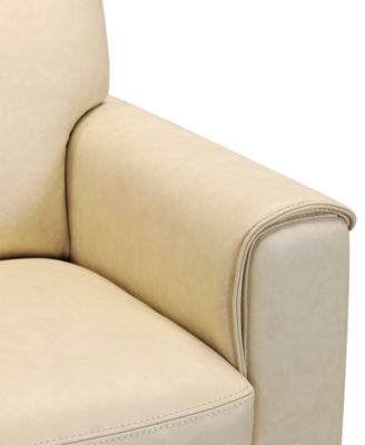 CLOSEOUT! Ashlinn 61" Tufted Pastel Leather Loveseat