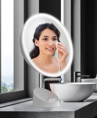 SpaStudio Waterproof Fogless Shower Mirror & Speaker