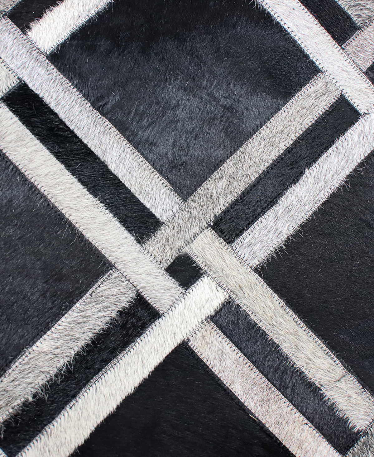 Bb Rugs Cowhide HID43 Area Rug