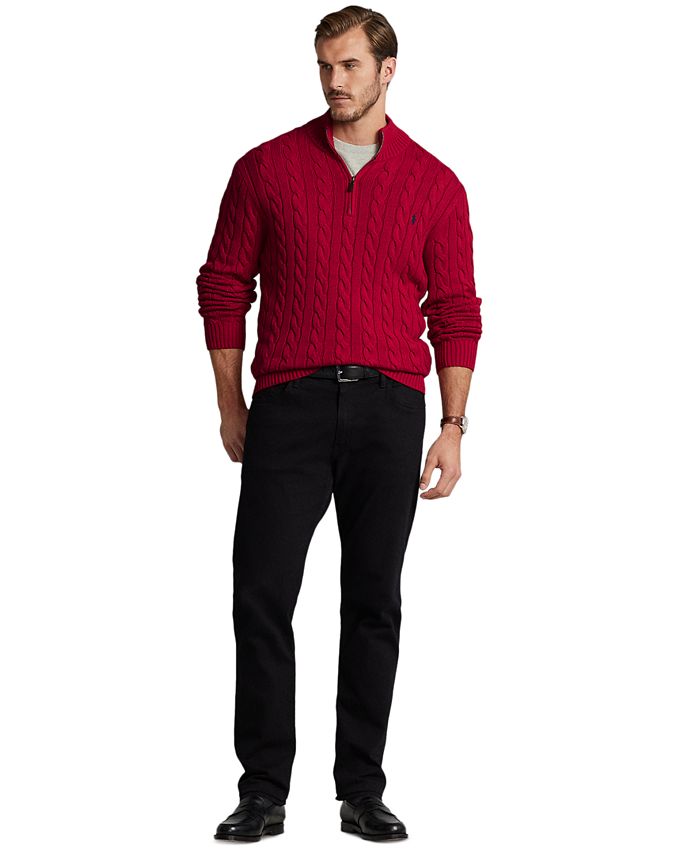 Big and tall red clearance sweater