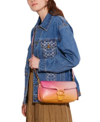 COACH Ombre Leather Pillow Tabby Shoulder Bag 26