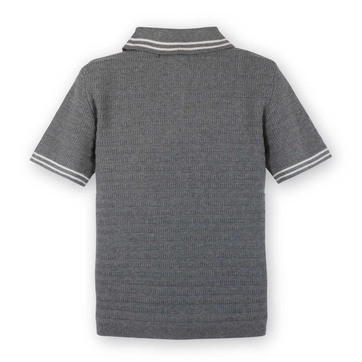 Hope & Henry Boys Organic Cotton Short Sleeve Sweater Polo