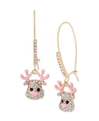 betsey johnson dangle earrings