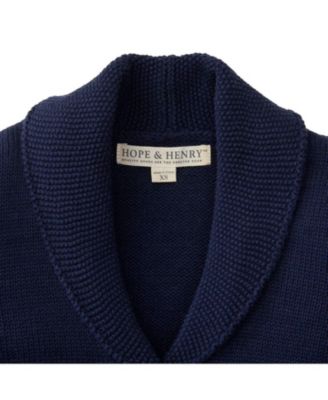 Baby Girls Tunic Cardigan with Shawl Collar