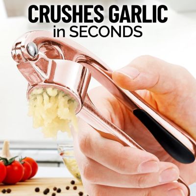 Premium Garlic Press Set - Rust Proof & Dishwasher Safe Professional Garlic Mincer Tool