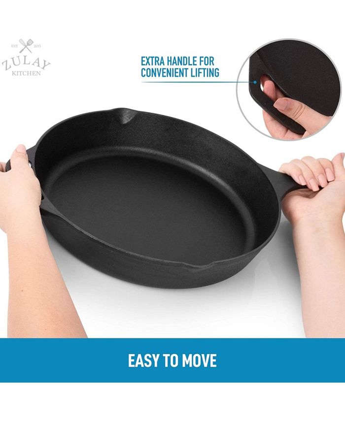 Zulay Kitchen Cast Iron Skillet Macy's