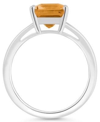 Women's Citrine (3-1/6 ct.t.w.) Ring in Sterling Silver