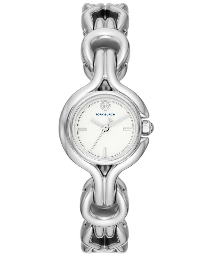 Tory Burch Women's Classic T Two-Tone Stainless Steel Bracelet Watch 36mm -  Macy's
