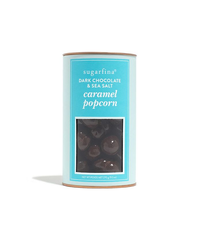 Sugarfina Dark Chocolate Sea Salt Caramel Popcorn Canister Macy's
