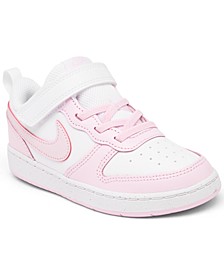 Toddler Girls Court Borough Low 2 Stay-Put Closure Casual Sneakers from Finish Line