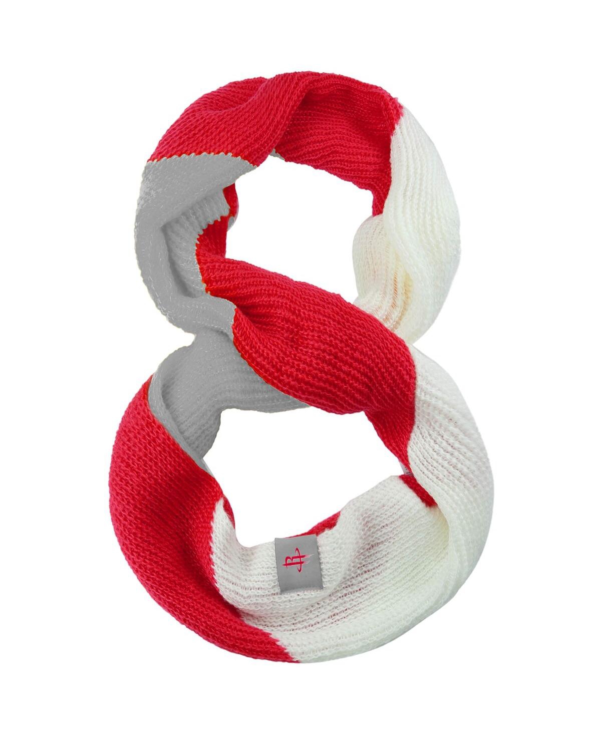Women's Houston Rockets Color Block Knit Infinity Scarf - Multi