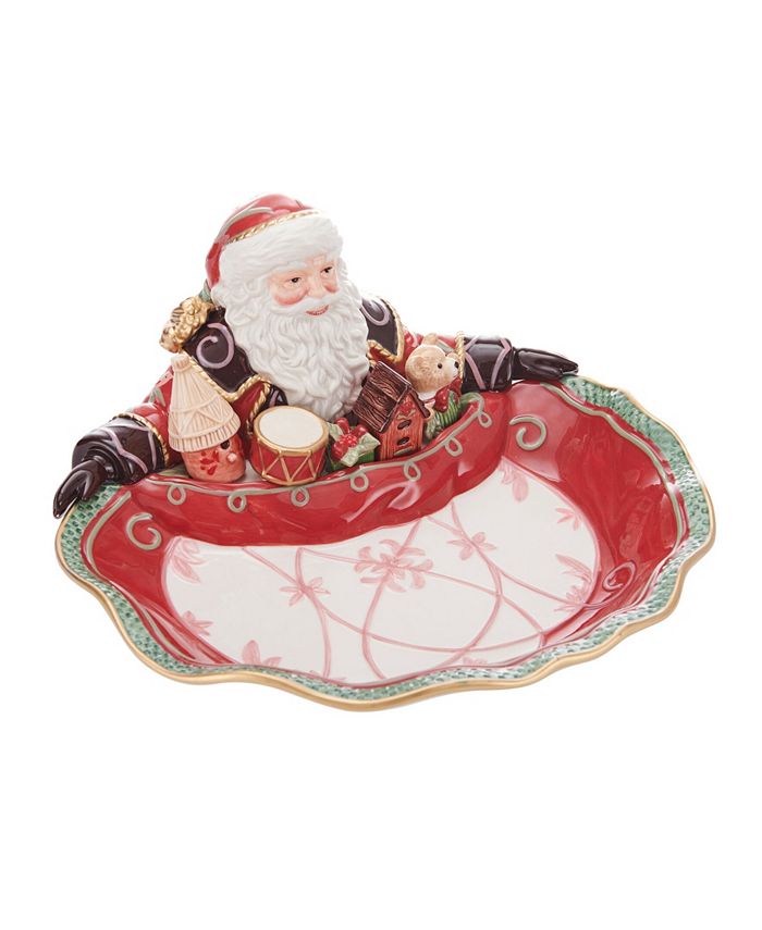 Plat ovale 38 cm Noël | Porcelaine